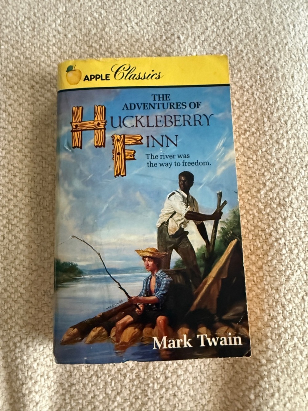 Vintage Pocket Paperback The Adventures of Huckleberry Finn